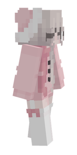 Pink skin: body, right side render