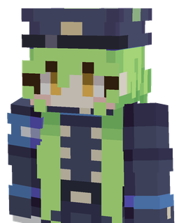 Blue skin: bust render