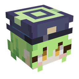 Blue skin: head render