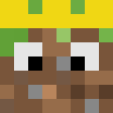 Brown skin: face render