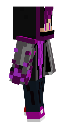 Black skin: body, right side render