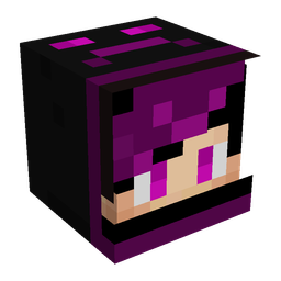 Black skin: head render