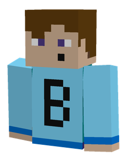 Blue skin: bust render