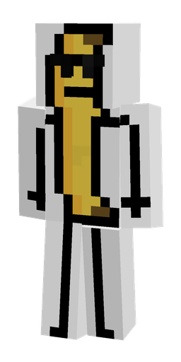 Black skin: body, front render