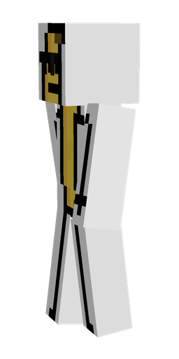 Black skin: body, left side render
