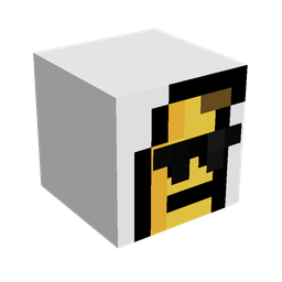 Black skin: head render