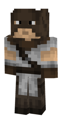 Brown skin: body, front render
