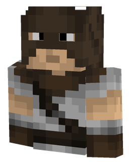 Brown skin: bust render