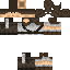 Brown skin: raw texture render