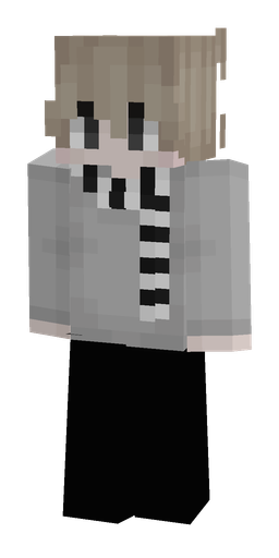 Black skin: body, front render