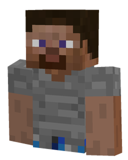 Black skin: bust render