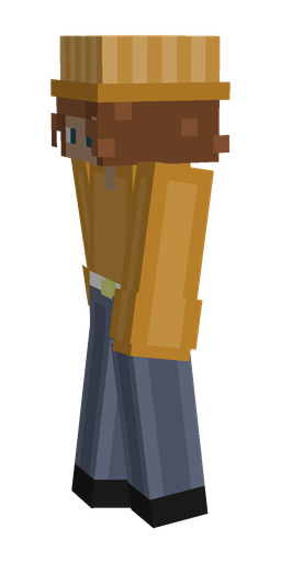 Gray skin: body, left side render