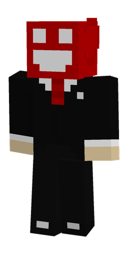 Black skin: body, front render