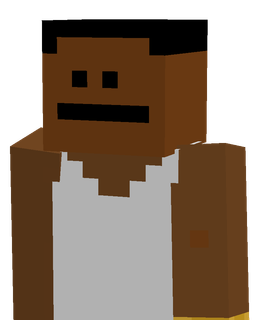 Blue skin: bust render