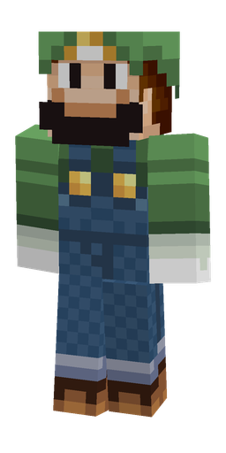 Blue skin: body, front render