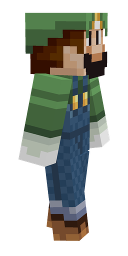 Blue skin: body, right side render