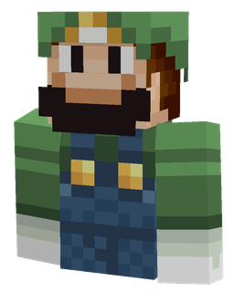 Blue skin: bust render