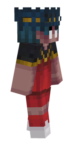Black skin: body, right side render