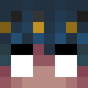 Black skin: face render