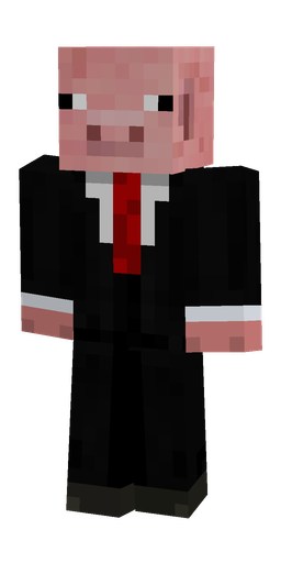 Black skin: body, front render