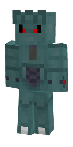 Blue skin: body, front render