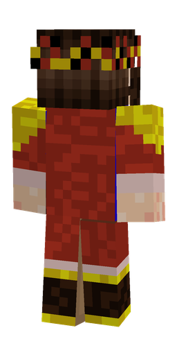 Brown skin: body, back render