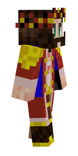 Brown skin: body, right side render