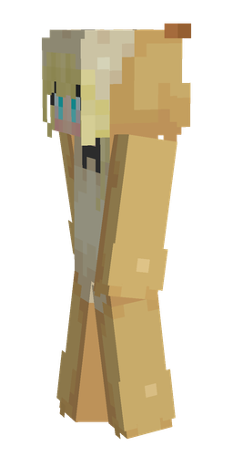 Orange skin: body, left side render