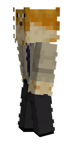 Black skin: body, left side render
