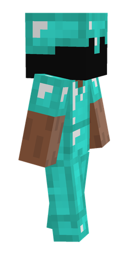 Black skin: body, right side render