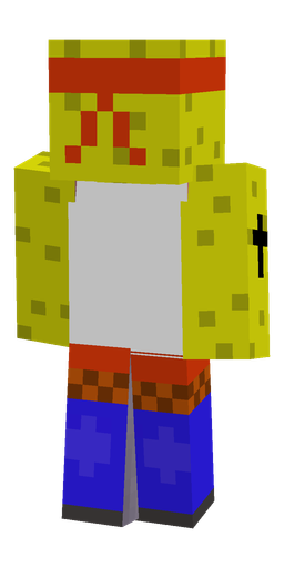 Classic skin: body, back render