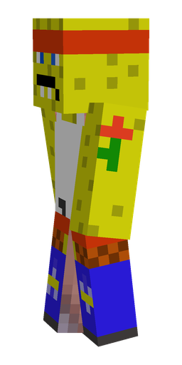 Classic skin: body, left side render