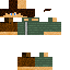 Brown skin: raw texture render