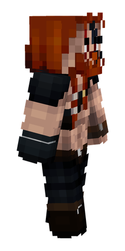 Black skin: body, right side render