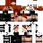 Black skin: raw texture render