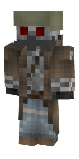 Brown skin: body, front render