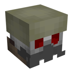 Brown skin: head render