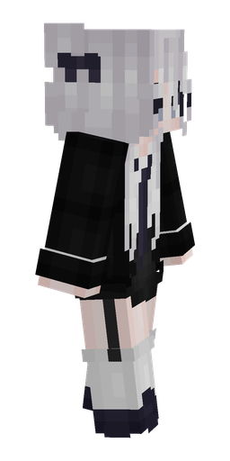 Black skin: body, right side render