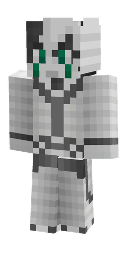 Black skin: body, front render