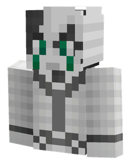 Black skin: bust render