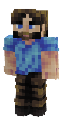Black skin: body, front render