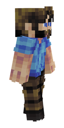 Black skin: body, right side render