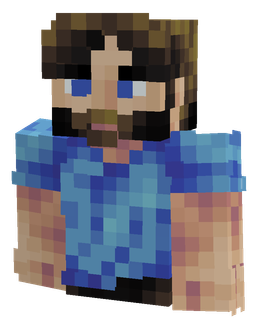Black skin: bust render