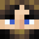 Black skin: face render