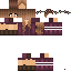 Brown skin: raw texture render