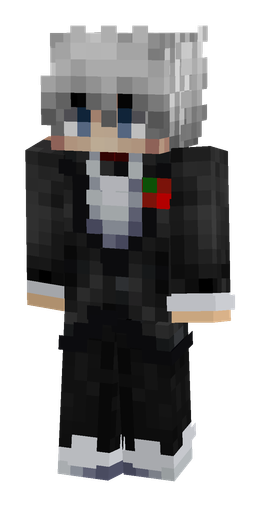 Black skin: body, front render