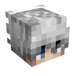 Black skin: head render