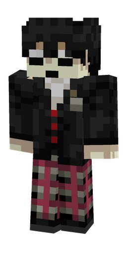 Black skin: body, front render