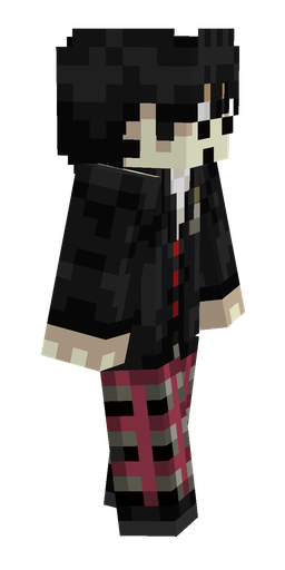 Black skin: body, right side render