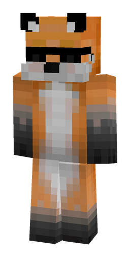 Black skin: body, front render